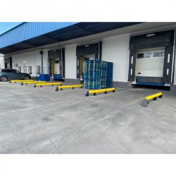 Guide roues flexible pour camion | Equipement de quai | Equipement de sécurité