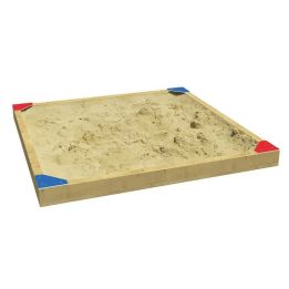 Bac à sable en bois plein