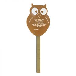 Panneau hibou pour aire de jeux