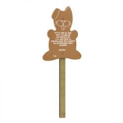 Panneau Lapin pour aire de jeux
