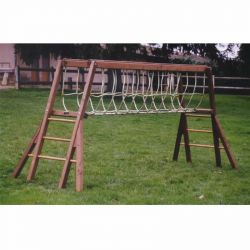Pont Amazonien pour parcours d'obstacles 1
