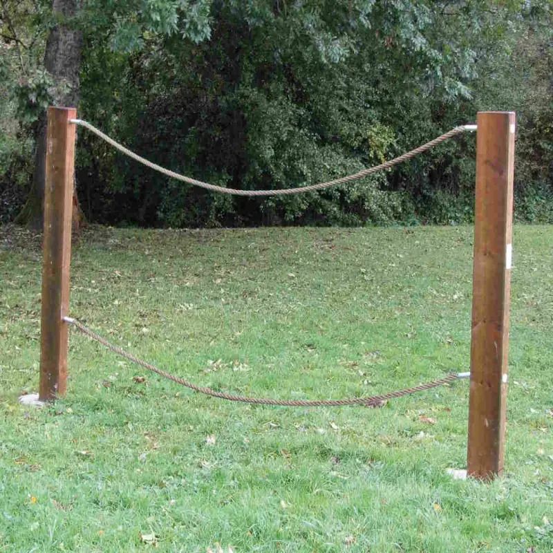 Pont de Tarzan pour parcours d'obstacles