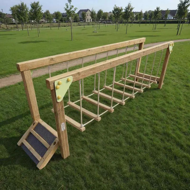 Tapis Volant pour parcours d'obstacles dans un parc