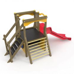 Cabane Pitchounette pour aires de jeux