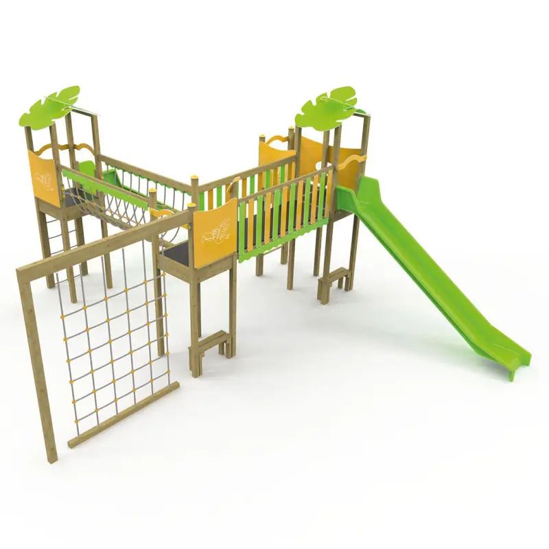 structure Tiki Tours en bois