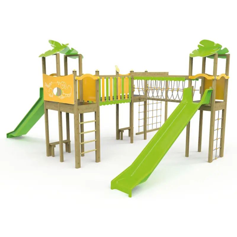 structure Tiki Tours en bois