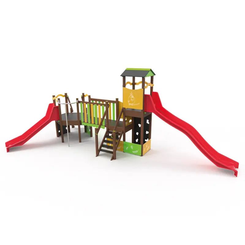 structure JM03 pour aire de jeux alu