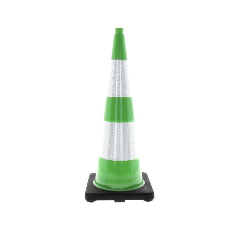 Cône lesté classe 2 90 cm vert