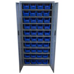 Armoire à bacs avec portes