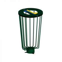 Corbeille Lofoten Vigipirate 2 x 50 L