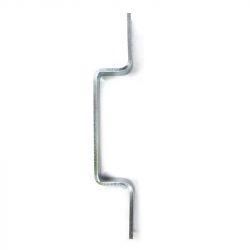 Connecteur acier simple ou double pour plaques de roulage