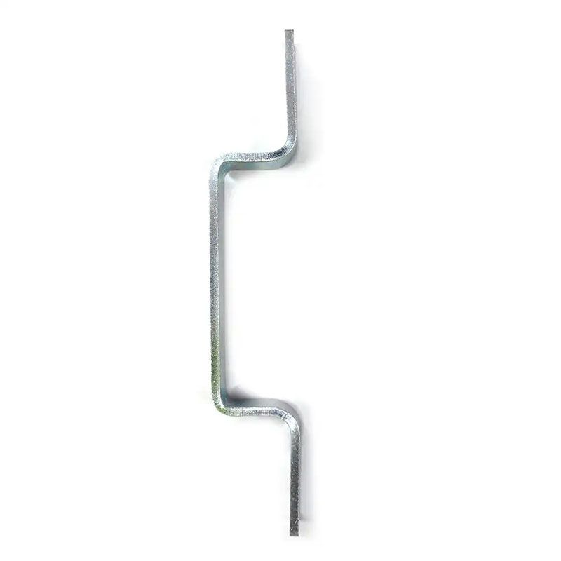 Connecteur acier simple ou double pour plaques de roulage