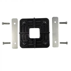 Connecteur pour plaque de roulage boulonnable