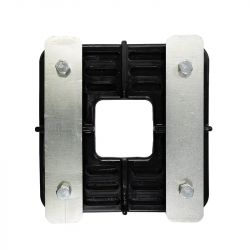Connecteur pour plaque de roulage boulonnable