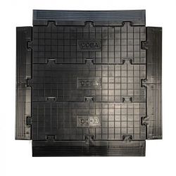 Bordure de rampe pour dalle de protection