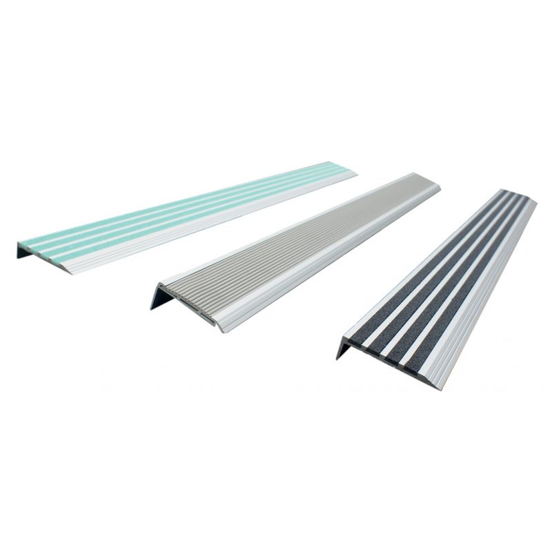Nez de marche en aluminium antidérapant 3 versions