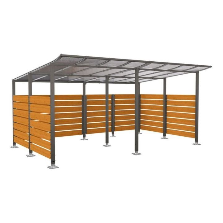 Abri conteneurs Modulo sur platines