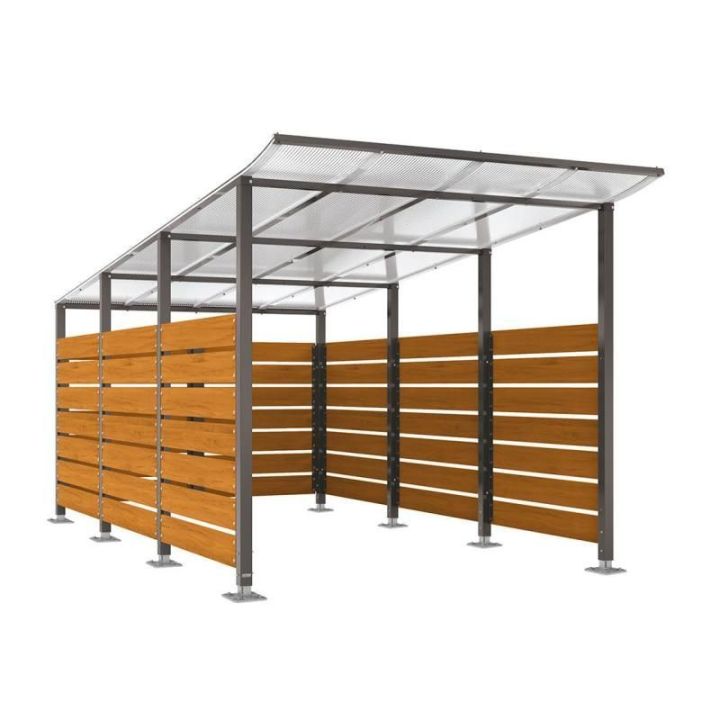 Abri conteneurs Modulo sur platines