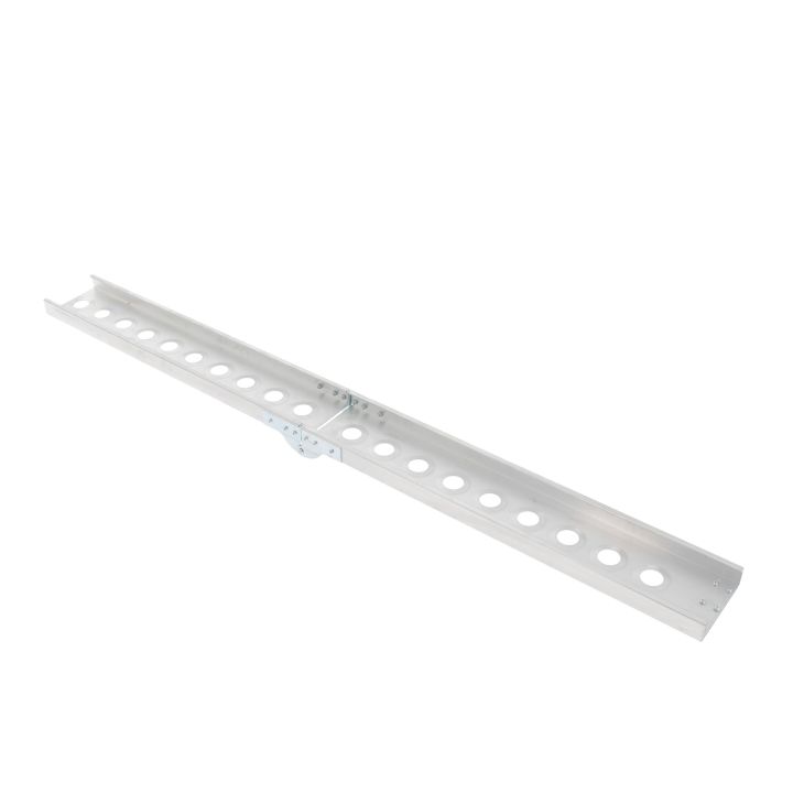 Rampe pour cycles pliante en aluminium dépliée