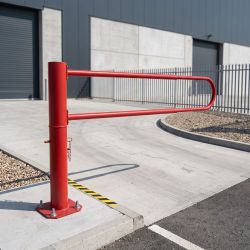 barrière de sécurité pivotante longueur ajustable