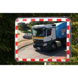 Miroir voirie avec ou sans bande réflechissante  | Miroirs de sécurité