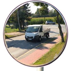 Miroir voirie avec ou sans bande réflechissante  | Miroirs de sécurité
