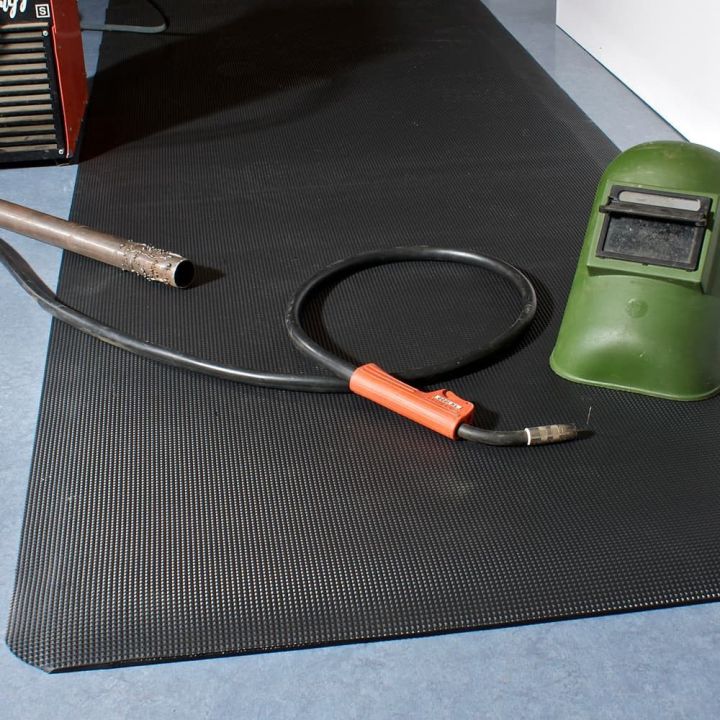 Tapis anti fatigue et antifeu | Tapis pour soudeur, DIAMOND TREAD