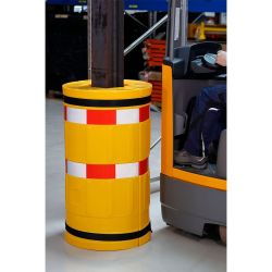 Butoir de protection rond pour pilier | Protection des entrepôts