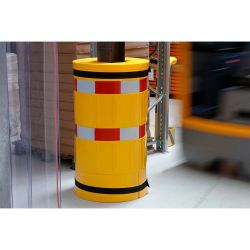 Butoir de protection rond pour pilier | Protection des entrepôts