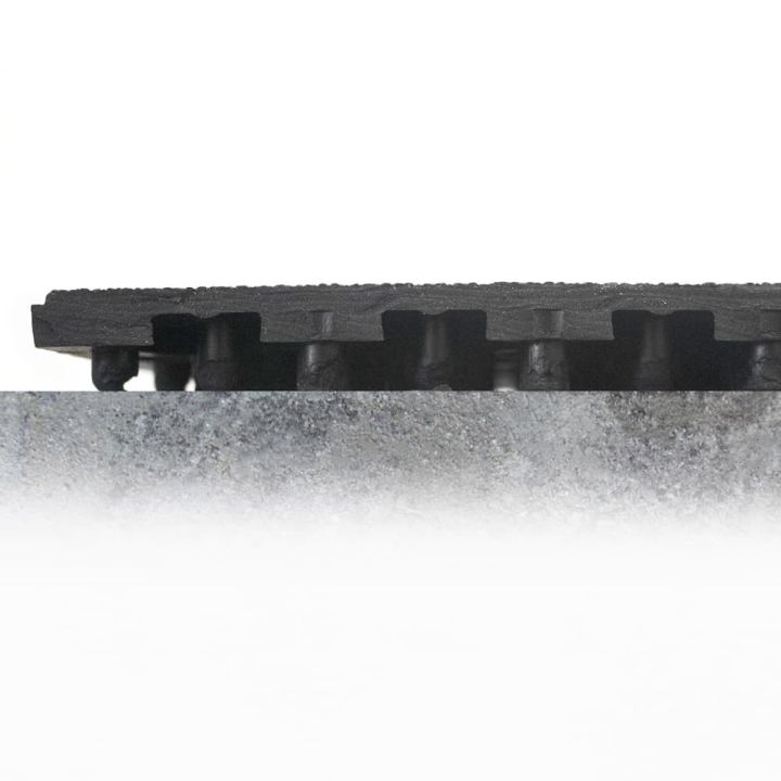 Dalle anti-fatigue premium à surface granuleuse, SOLID FATIGUE-STEP