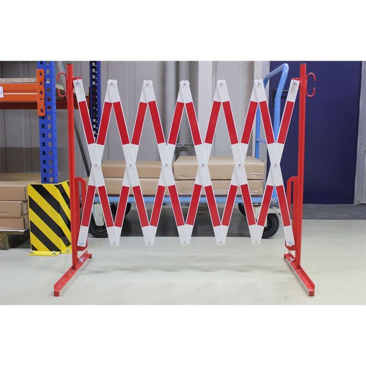 Barrière de sécurité extensible sur pieds | Barrière de sécurité | Barrière et poteau de Sécurité
