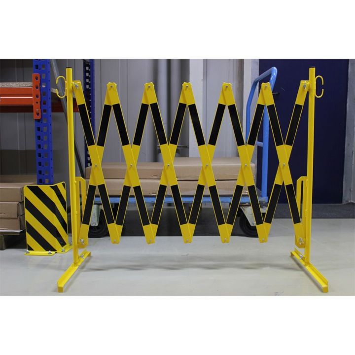 Barrière de sécurité extensible sur pieds | Barrière de sécurité | Barrière et poteau de Sécurité
