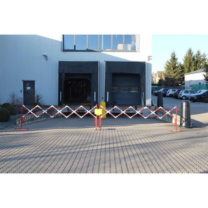 Barrière d'accès extensible pour voie large | Barrière de sécurité | Barrière et poteau de Sécurité