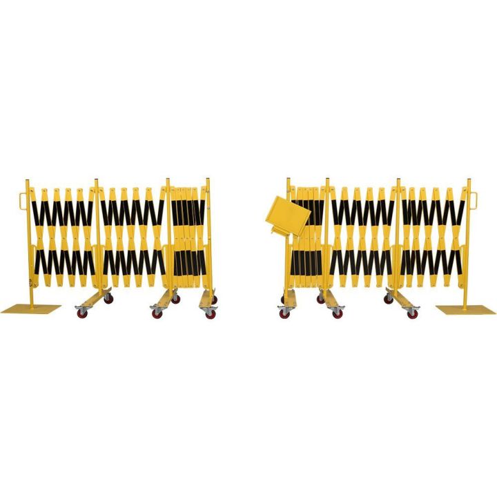 Barrière d'accès extensible pour voie très large | Barrière de sécurité | Barrière et poteau de Sécurité