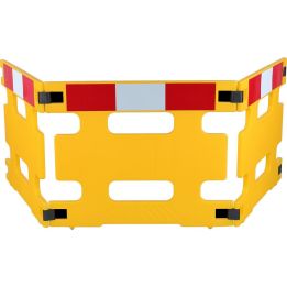 Barrière de protection pliable en 2 ou 3 parties | Barrière de sécurité | Barrière et poteau de Sécurité