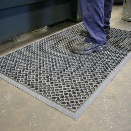 Caillebotis antifatigue 100% nitrile - Caillebotis industriels HIGH-DUTY GRIT