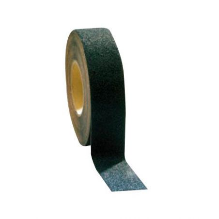 Bande Adhésive Anti-Dérapante ANRO - PVC 5cm X 10m - Pour Escaliers Intérieur/Extérieur - Gris