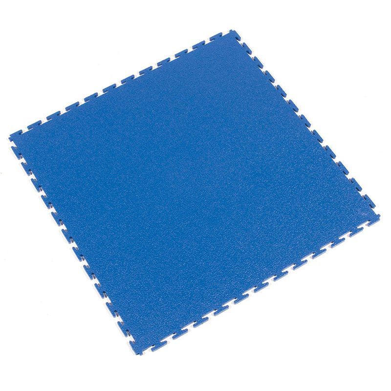Dalle modulable antidérapante en PVC - TOUGH-LOCK TEXTURE bleu