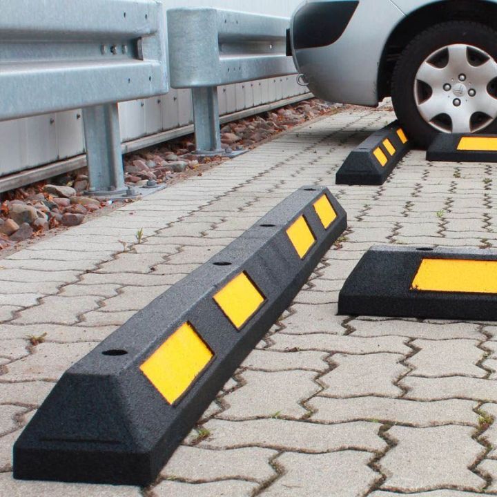 Butée de parking en caoutchouc CrashStop | Butées de parking | Butées de Stationnement