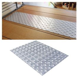 Dalle podotactile en aluminium | Bande d'éveil à la vigilance