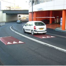 Coussin berlinois de 3 mètres à 6 modules | Ralentisseur routier