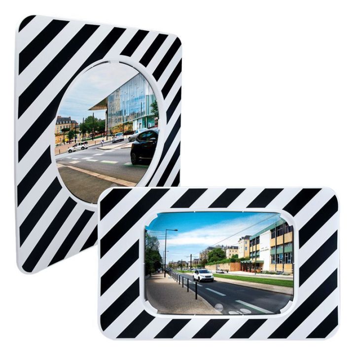 Miroir Routier Réglementaire Polymir | Modèle Incassable - Sol Direct