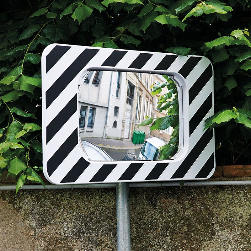 Miroir d'agglomération | Miroir routier en P.A.S. Garantie 5 ans