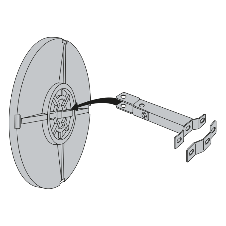 Miroir de sécurité industriel en P.A.S.