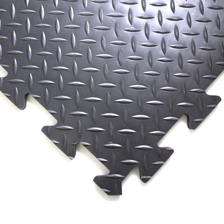 Dalle anti-fatigue premium surface en tôle diamant, DECKPLATE CONNEC
