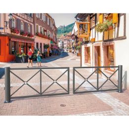 Barrière tournante décorative de Parking