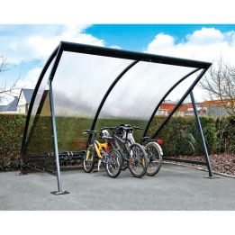 Abri vélo demi-lune | Abri cycles