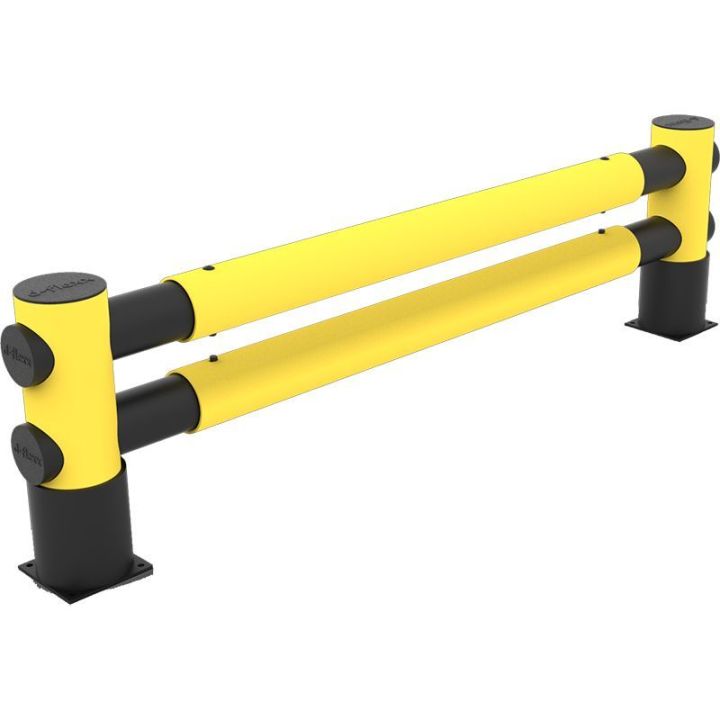 Glissière de protection à mémoire de forme