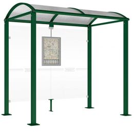 Station bus toiture VOUTE | Abri bus