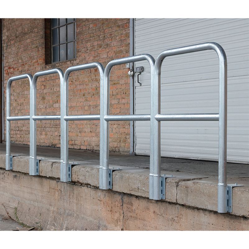 Garde-corps de rampe en acier galvanisé | Equipement de quai | Equipement de sécurité